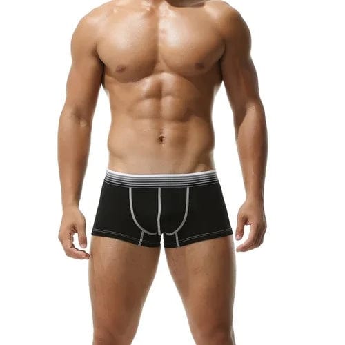 
                  
                    Black / M - US size 28-30" Men's Low Waist Boxer Sports Briefs INVI-Expressionwear
                  
                
