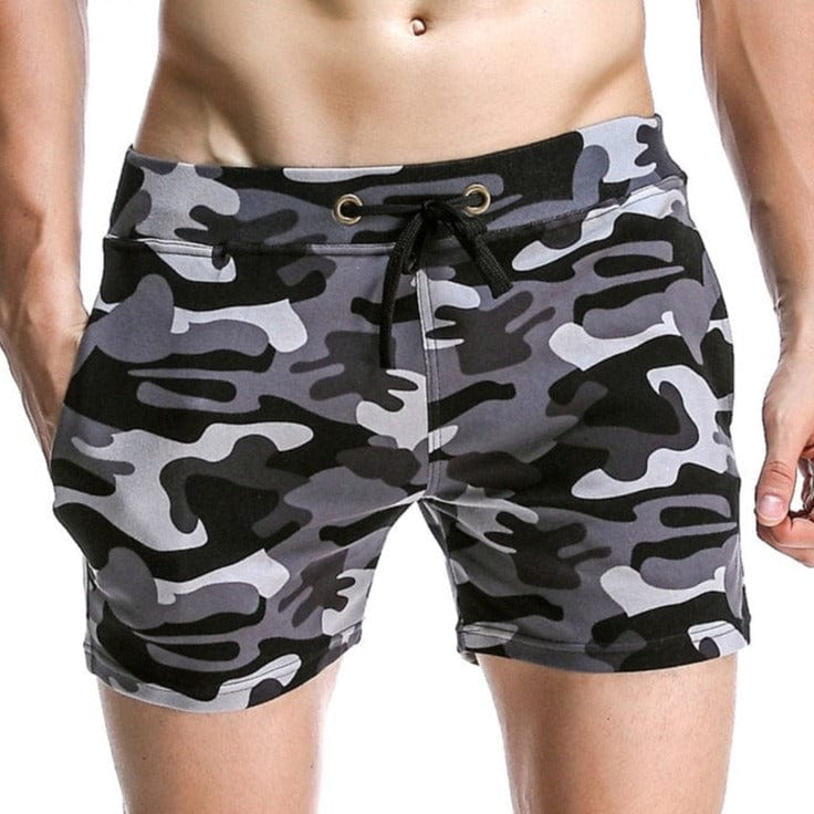 Camouflage Cotton Mens Shorts INVI-Expressionwear