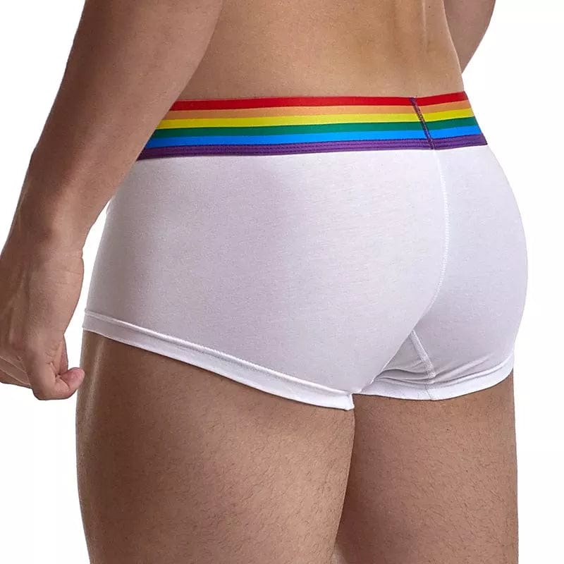 
                  
                    JOCKMAIL Rainbow White Boxer Brief Underwear INVI-Expressionwear
                  
                