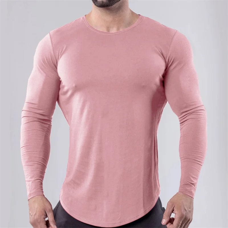 
                  
                    Pink / M - US size Small Long Sleeve Fitness Shirt INVI-Expressionwear
                  
                