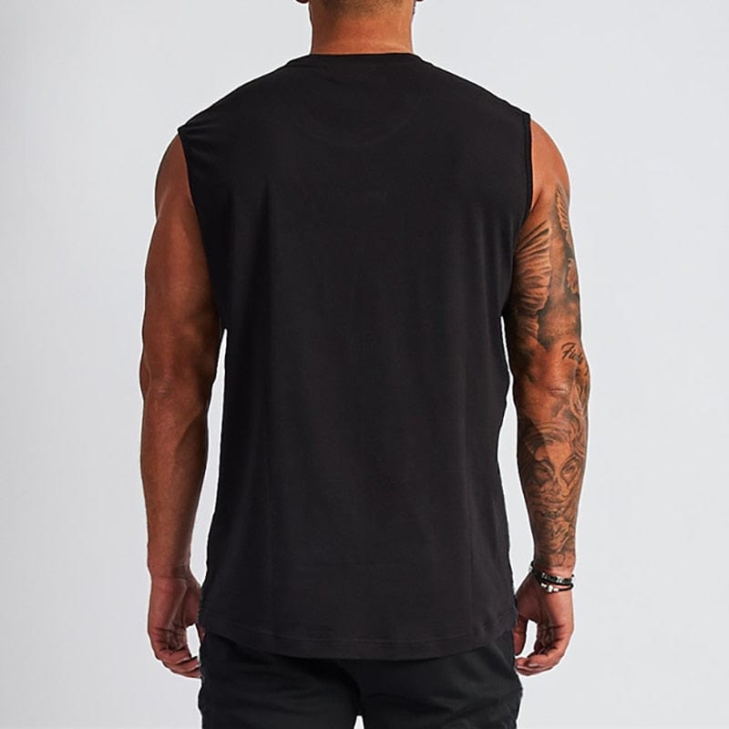 
                  
                    Split V-neck Fitness Muscle Shirt INVI-Expressionwear
                  
                