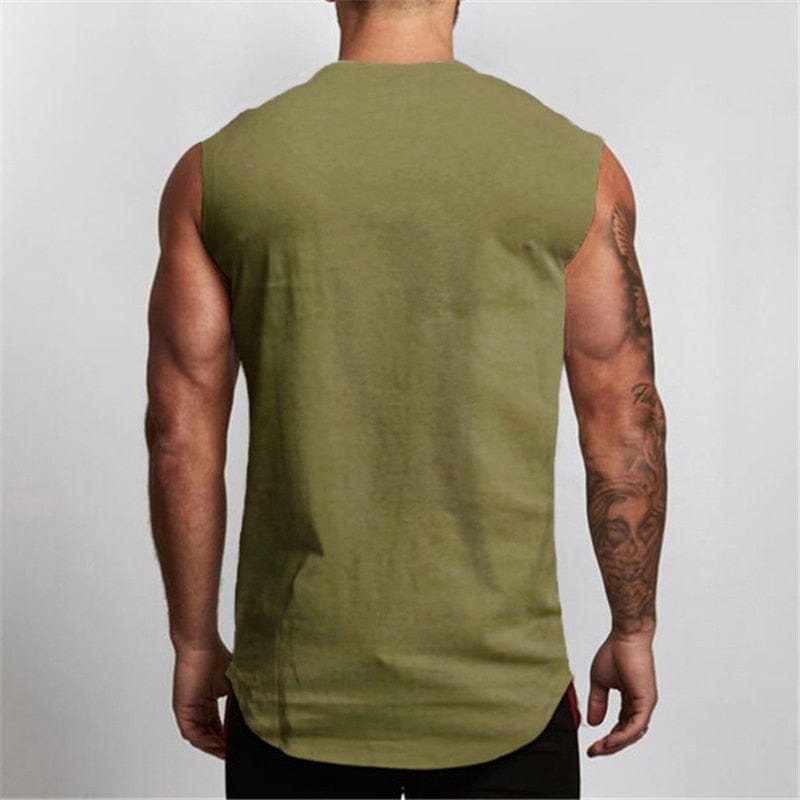 
                  
                    Split V-neck Fitness Muscle Shirt INVI-Expressionwear
                  
                