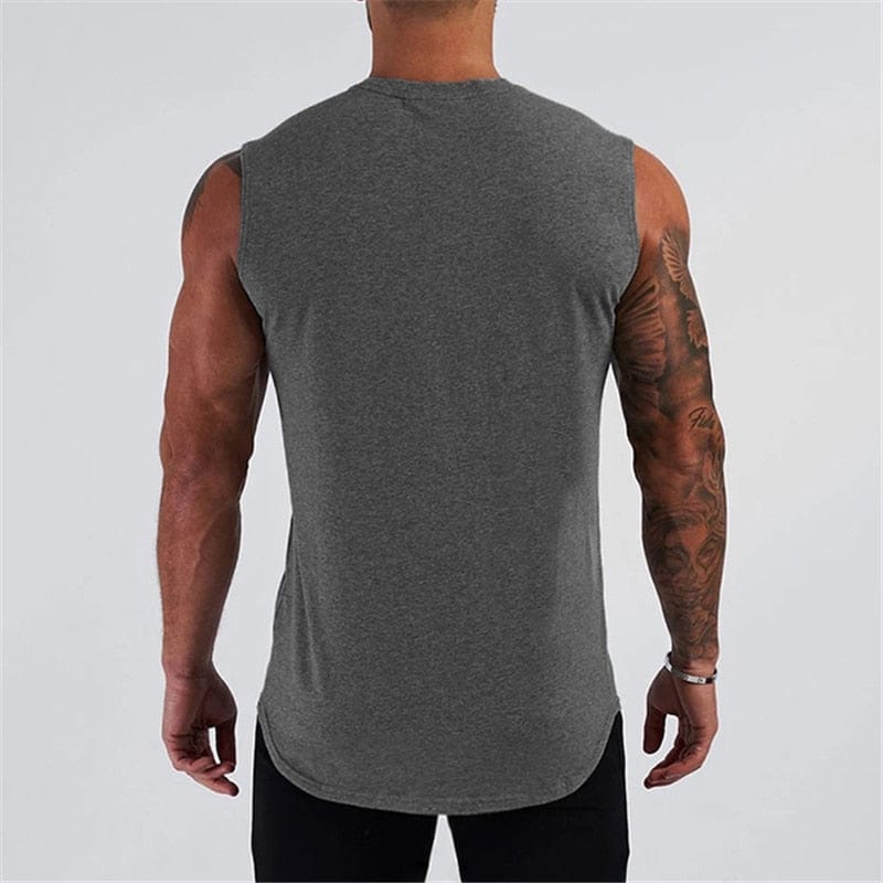 
                  
                    Split V-neck Fitness Muscle Shirt INVI-Expressionwear
                  
                