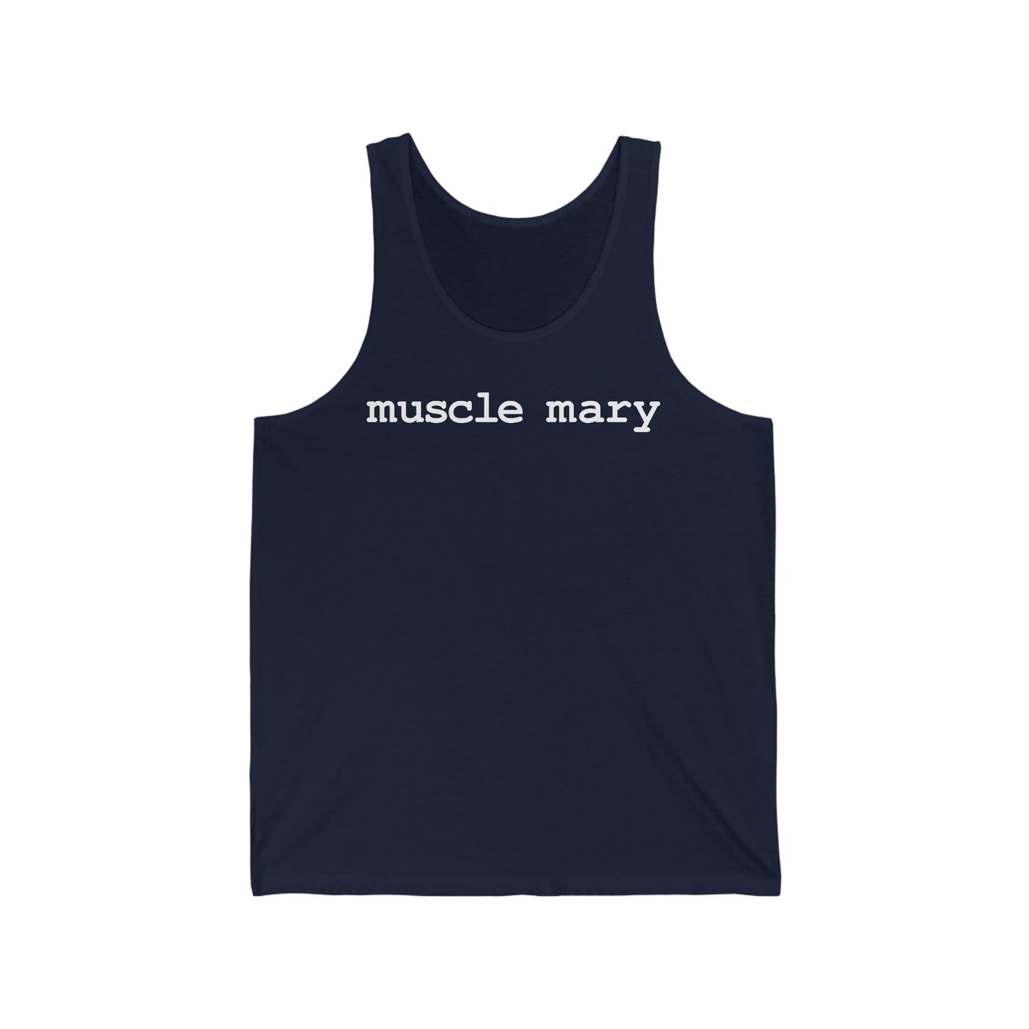 
                  
                    Tank Top XS / Navy Muscle Mary  Tank INVI-Expressionwear
                  
                