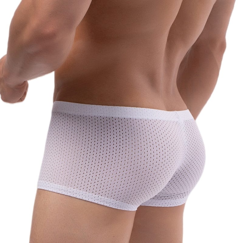 
                  
                    White / M - (27-30") Breathable Mesh Shorts Boxers Briefs INVI-Expressionwear
                  
                