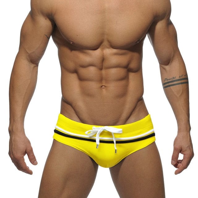 
                  
                    yellow / XL - 32-34" Double Stripe Yellow Bikini Swimsuit INVI-Expressionwear
                  
                