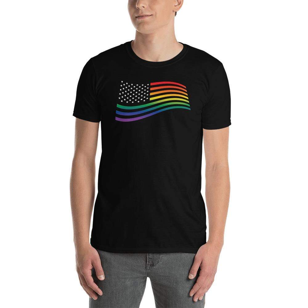 
                  
                    American Gay Pride T-Shirt INVI-Expressionwear
                  
                