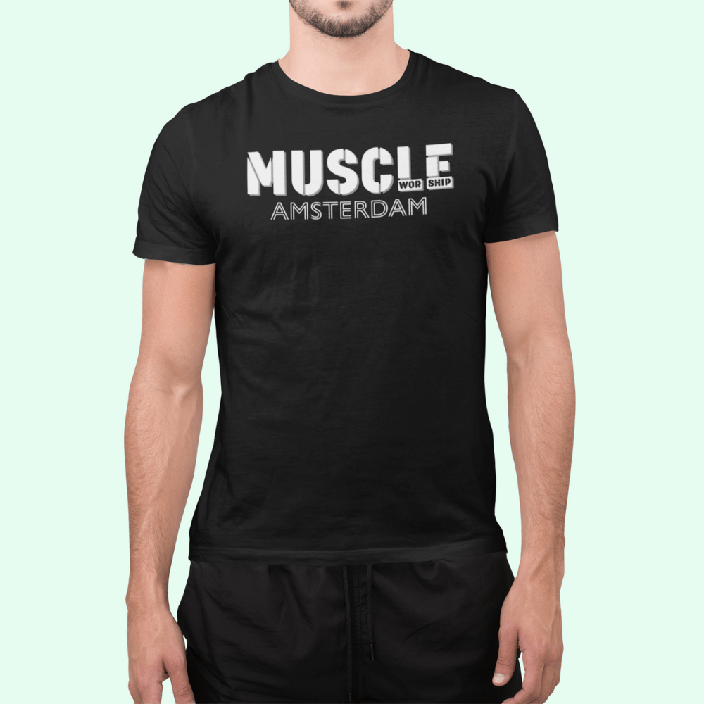 
                  
                    Apparel Amsterdam T-Shirt / Black / S Muscle Worship T-shirt INVI-Expressionwear
                  
                