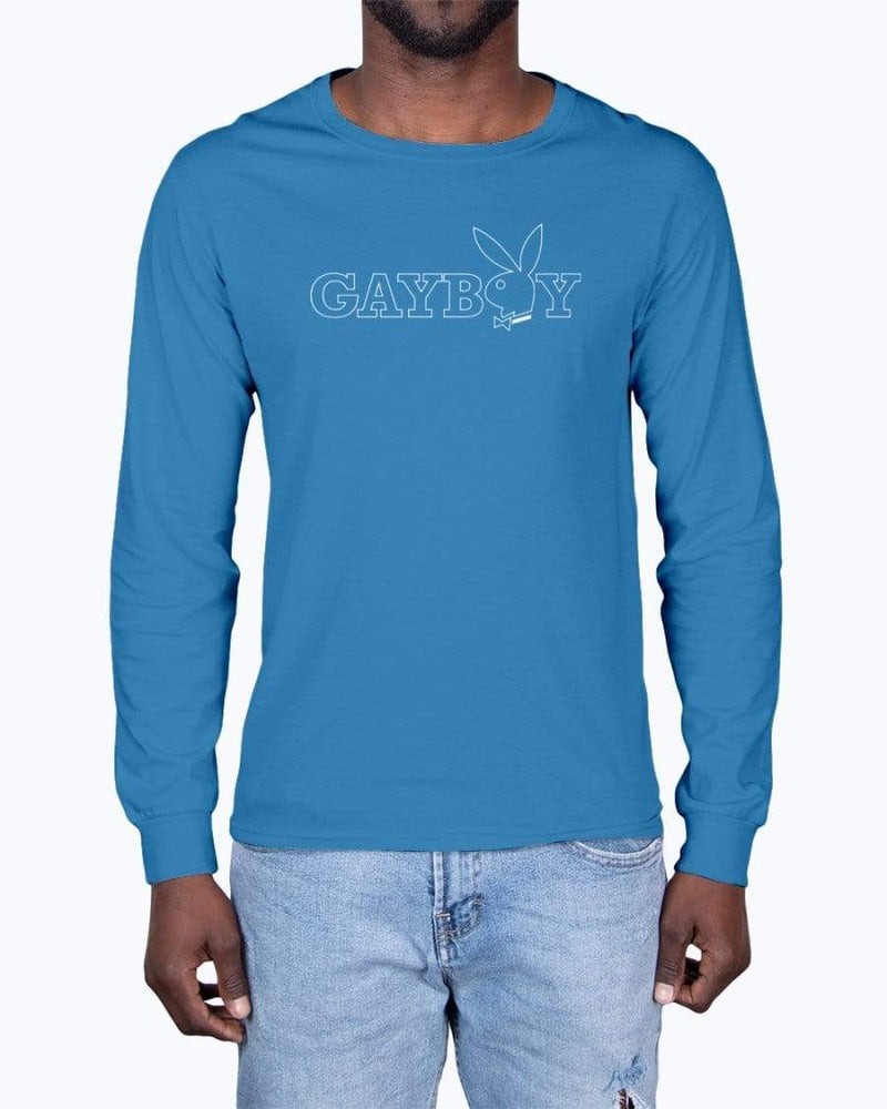 
                  
                    Apparel Long Sleeve T-Shirt / True Royal / XS Gayboy Playboy Short and Long-Sleeve T-shirts INVI-Expressionwear
                  
                