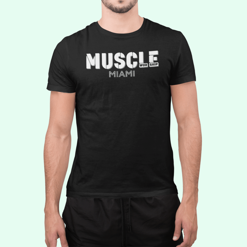 
                  
                    Apparel Miami T-Shirt / Black / XS Muscle Worship T-shirt INVI-Expressionwear
                  
                