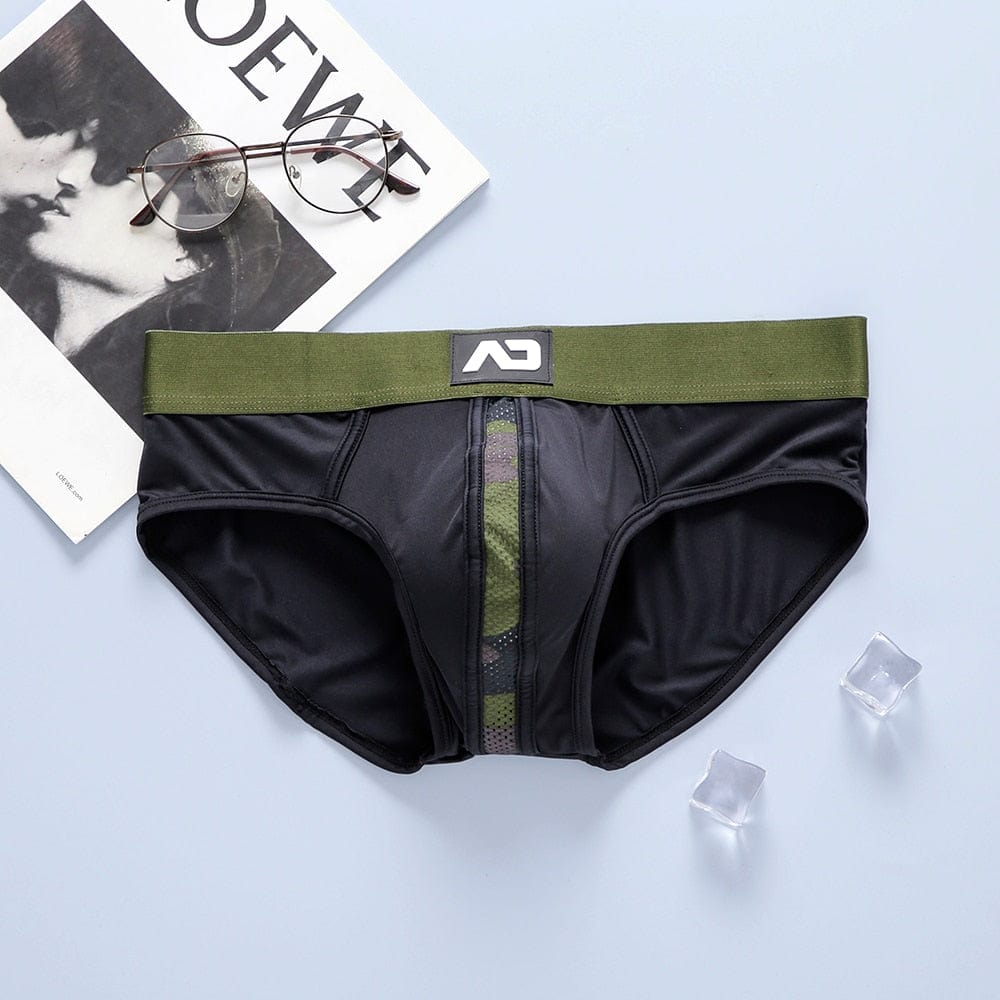 Military Black Camo Micro Brief Underwear