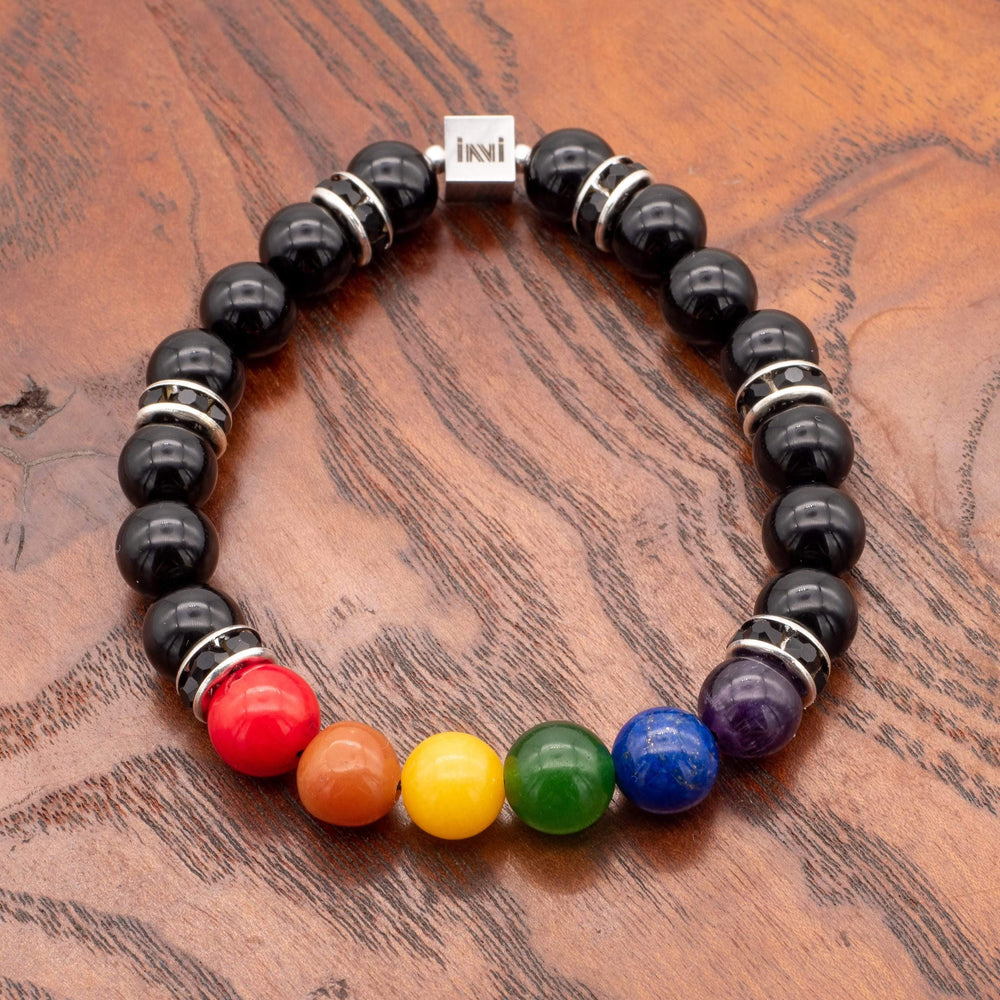 
                  
                    Black Onyx Pride Bracelet INVI-Expressionwear
                  
                