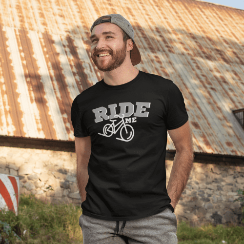 Black / S Ride Me T-Shirt INVI-Expressionwear