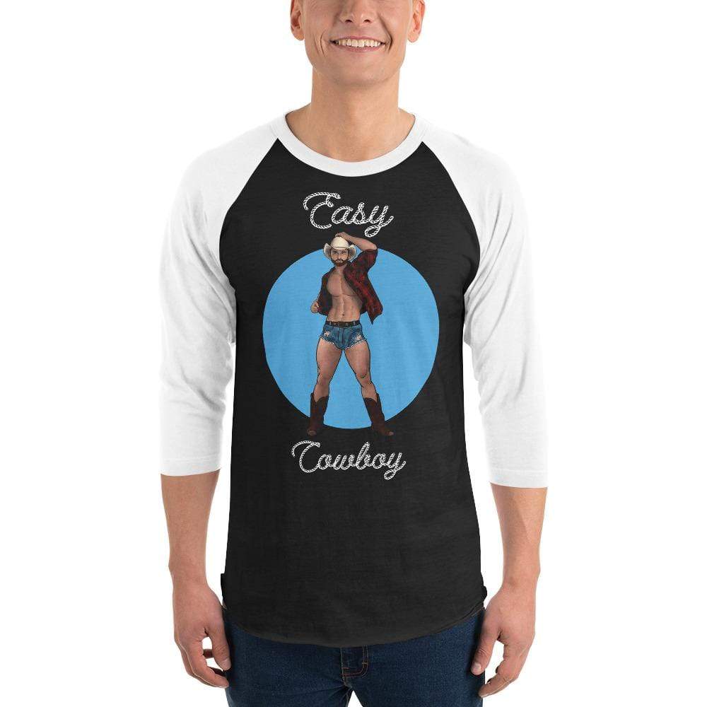 
                  
                    Black/White / XS Easy Cowboy 3/4 sleeve T-shirt INVI-Expressionwear
                  
                