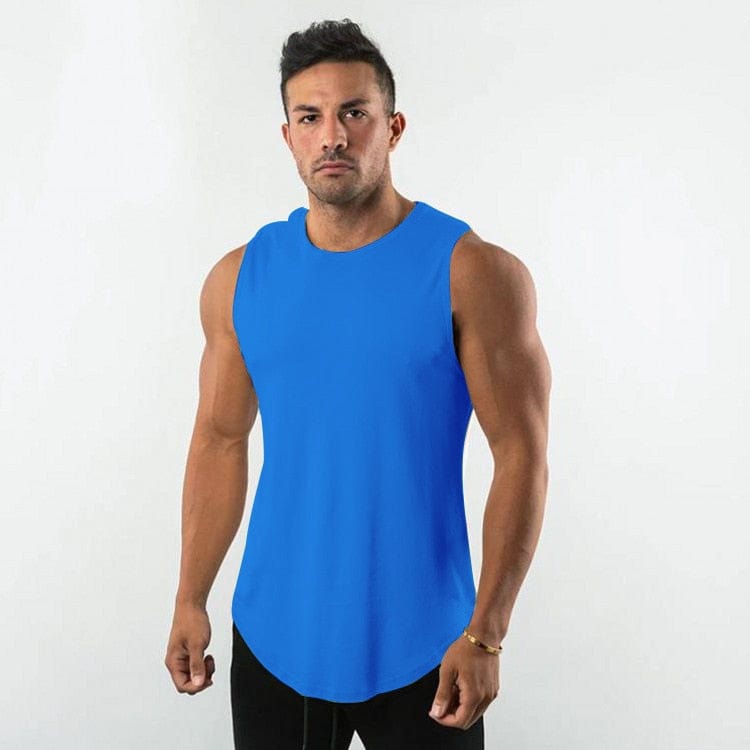 
                  
                    Blue / M - US Size = Small Rounded Muscle T-shirt INVI-Expressionwear
                  
                