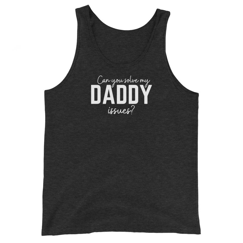 Charcoal-black Triblend / XS Daddy Issues Tank Top INVI-Expressionwear