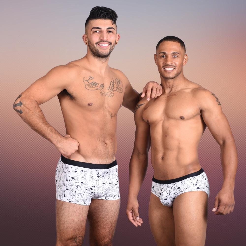 Dalmatian Trunks Swimsuit INVI-Expressionwear