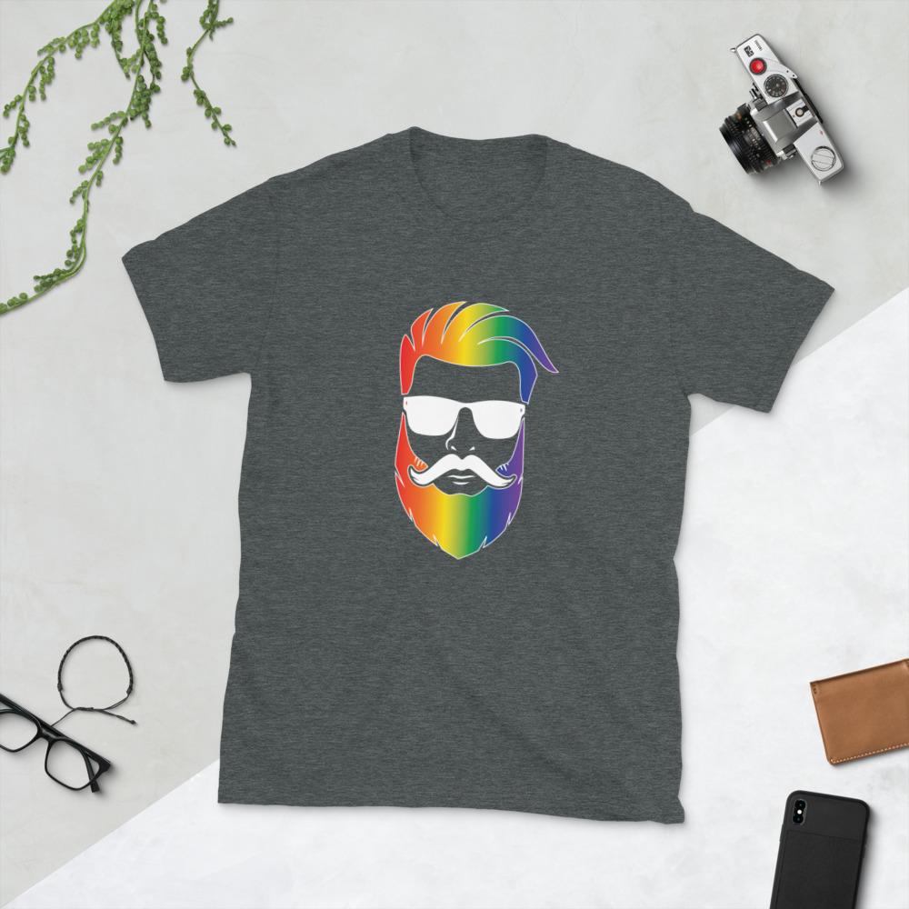
                  
                    Dark Heather / S Bearded Man T-Shirt INVI-Expressionwear
                  
                