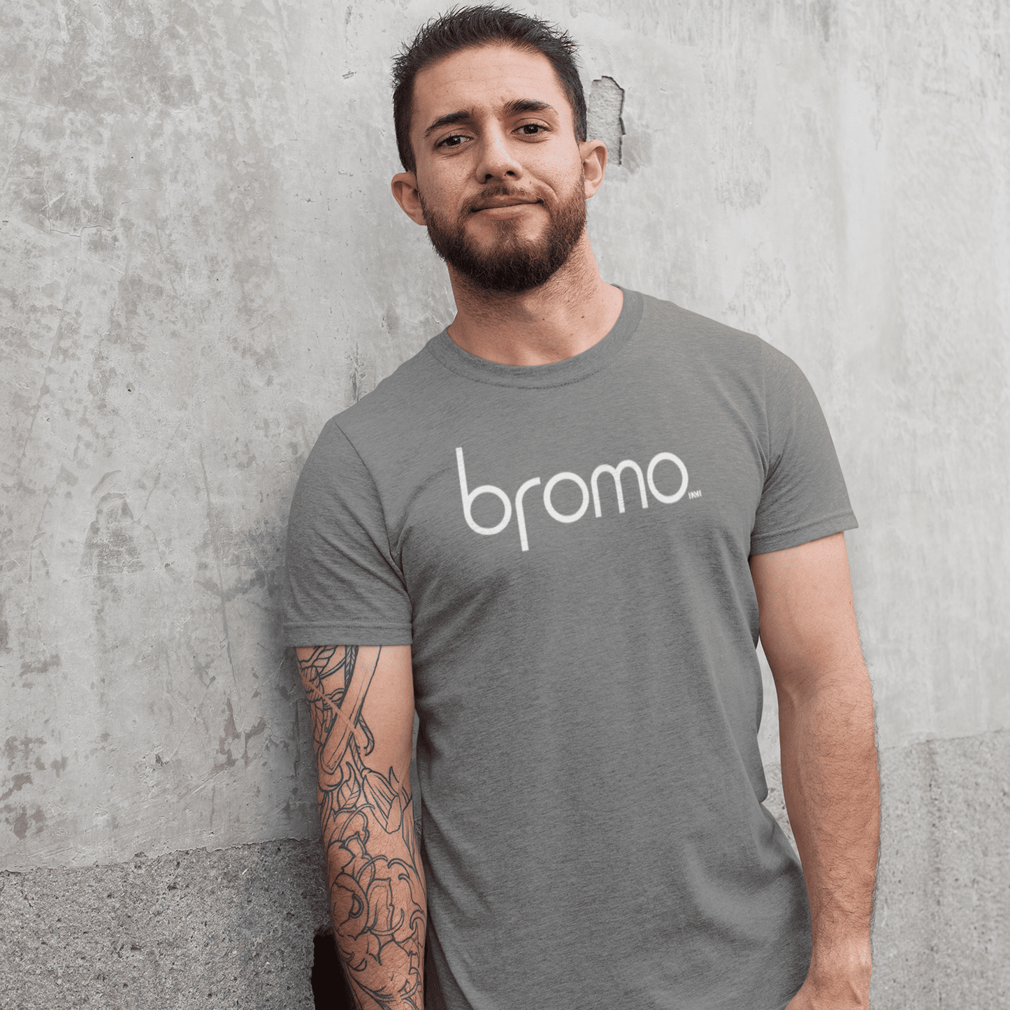 
                  
                    Dark Heather / S Bromo T-Shirt INVI-Expressionwear
                  
                