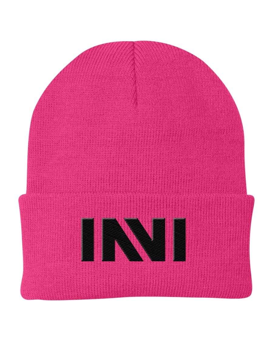 Hats Neon Pink Glo / M INVI Knit Cap INVI-Expressionwear