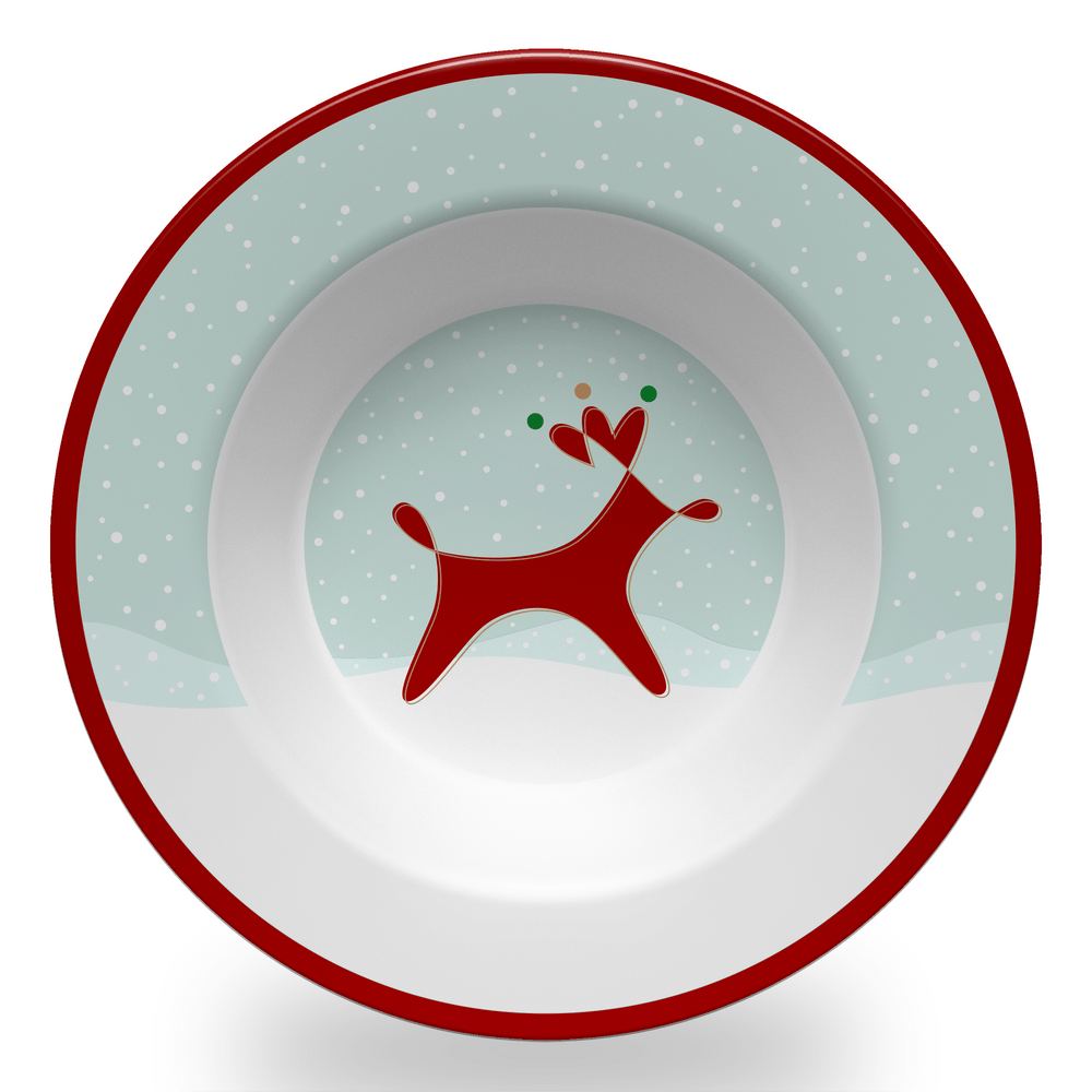 Home Decor Bowl / Reindeer Reindeer Dinnerware INVI-Expressionwear