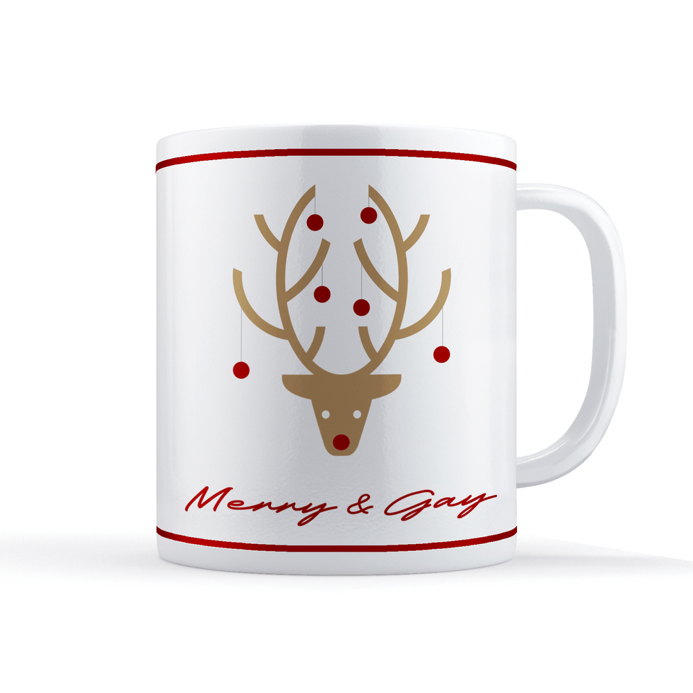 
                  
                    Home Decor Mug / Antlers Antlers Dinnerware INVI-Expressionwear
                  
                