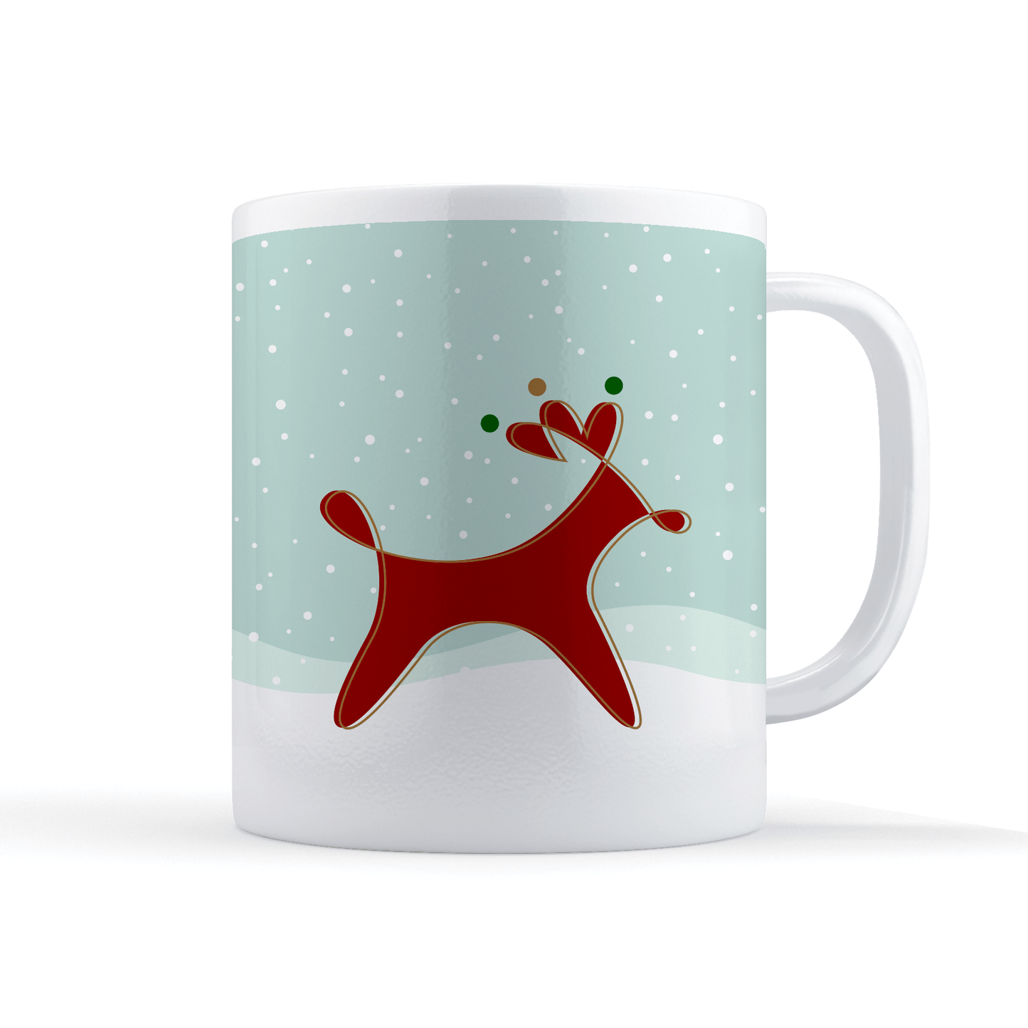 
                  
                    Home Decor Mug / Reindeer Reindeer Dinnerware INVI-Expressionwear
                  
                