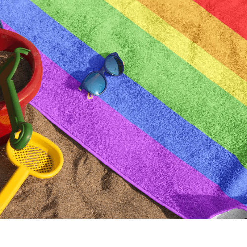 
                  
                    Home Decor Rainbow - Beach Towel INVI-Expressionwear
                  
                