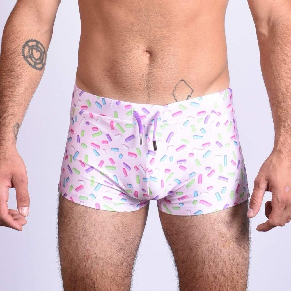 
                  
                    Karen Walker's Candy Pills Trunks Swimsuit INVI-Expressionwear
                  
                