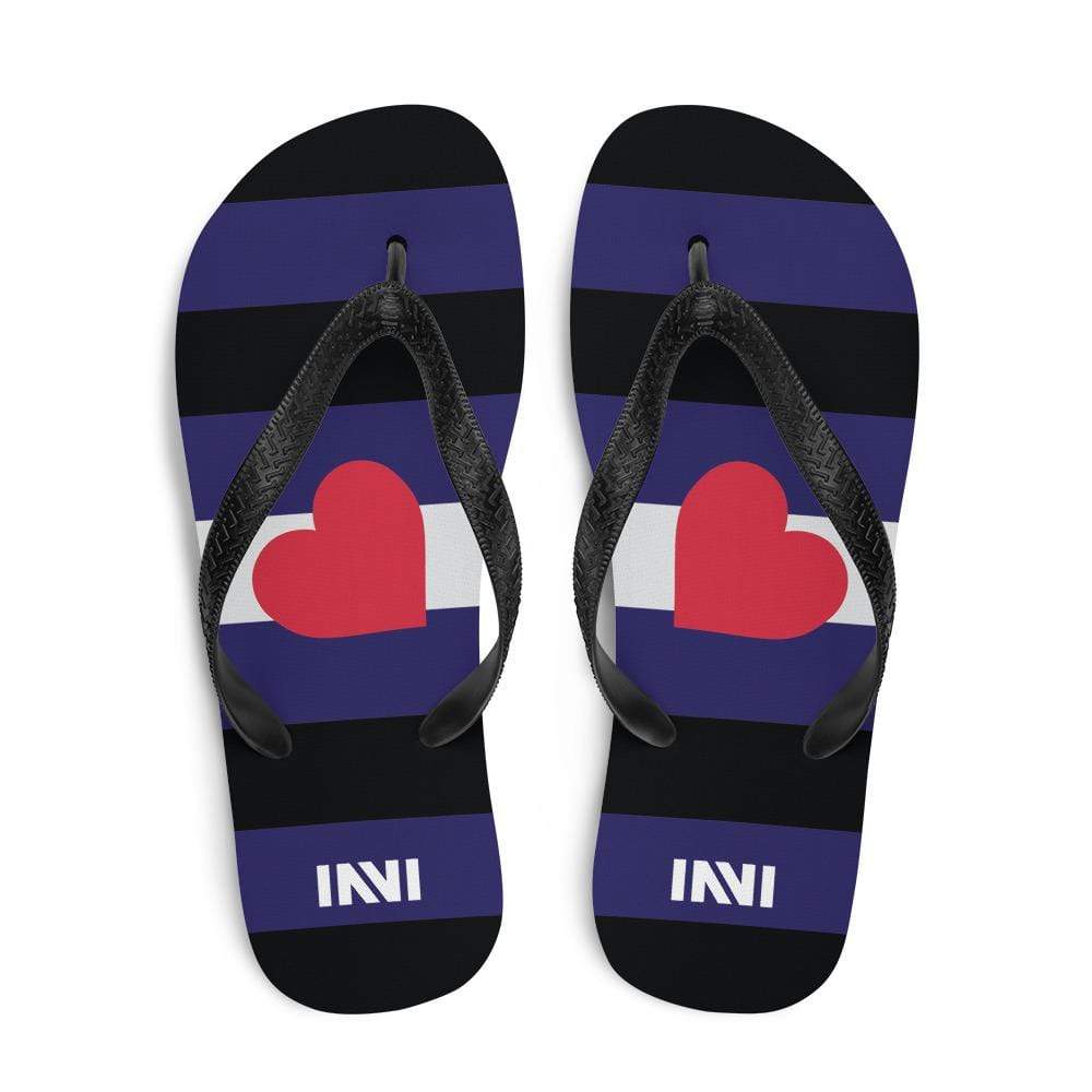 
                  
                    Leather Pride Flip-Flops INVI-Expressionwear
                  
                