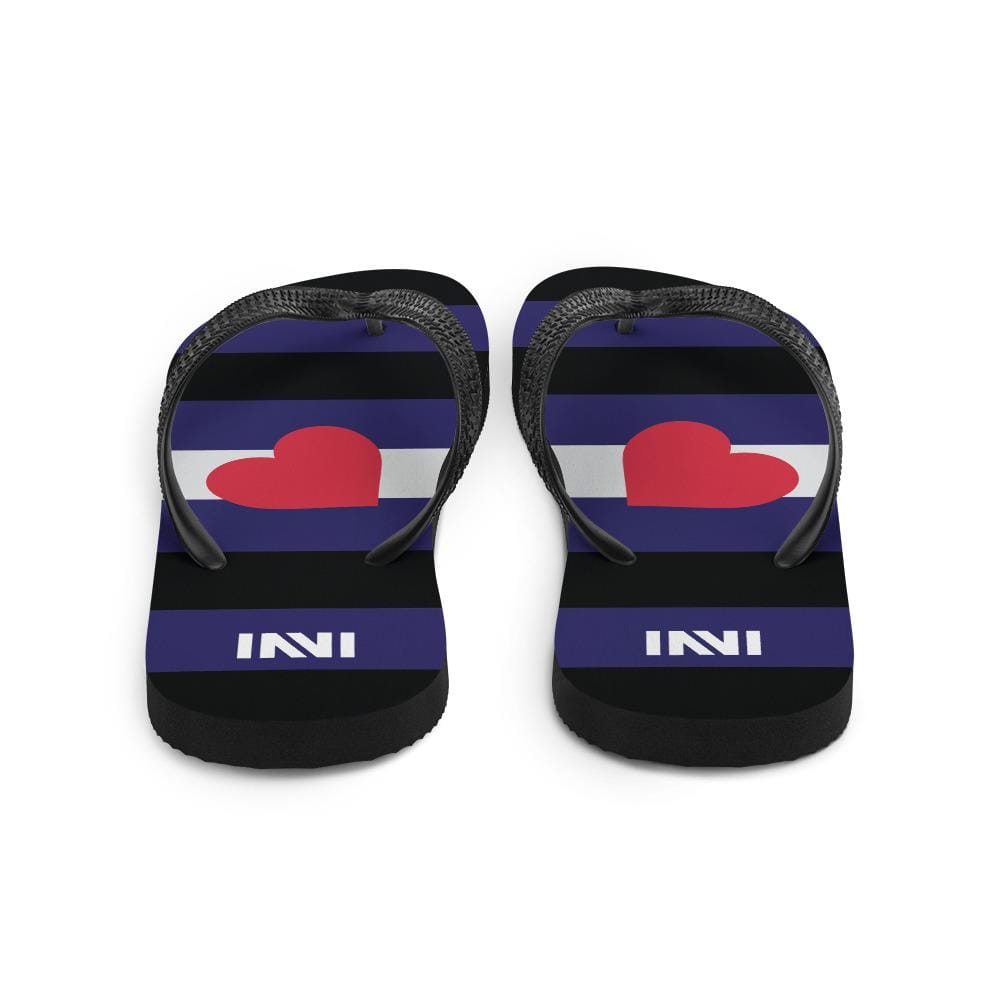 Leather Pride Flip-Flops INVI-Expressionwear