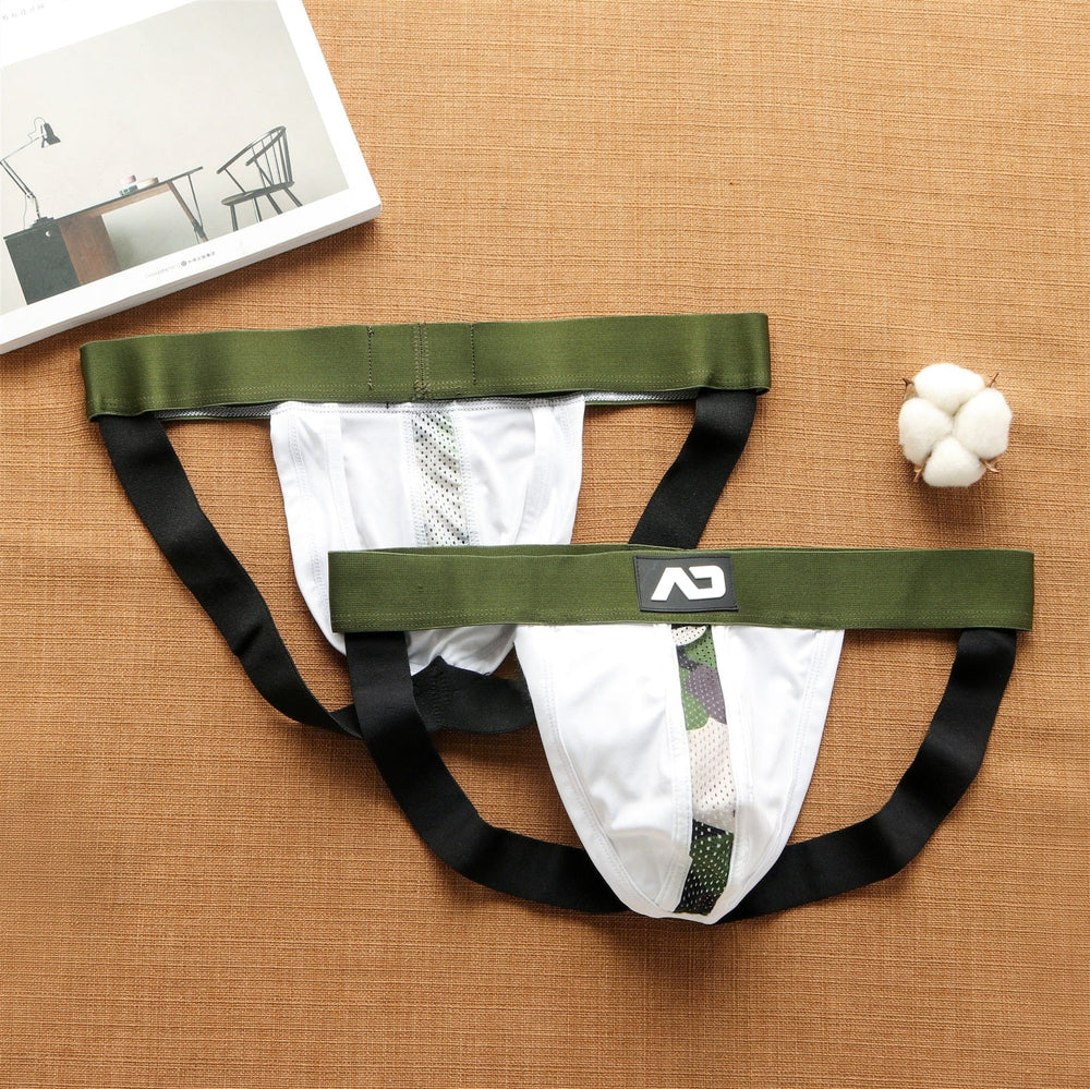 
                  
                    Military White Camo Jock Strap Underwear INVI-Expressionwear
                  
                