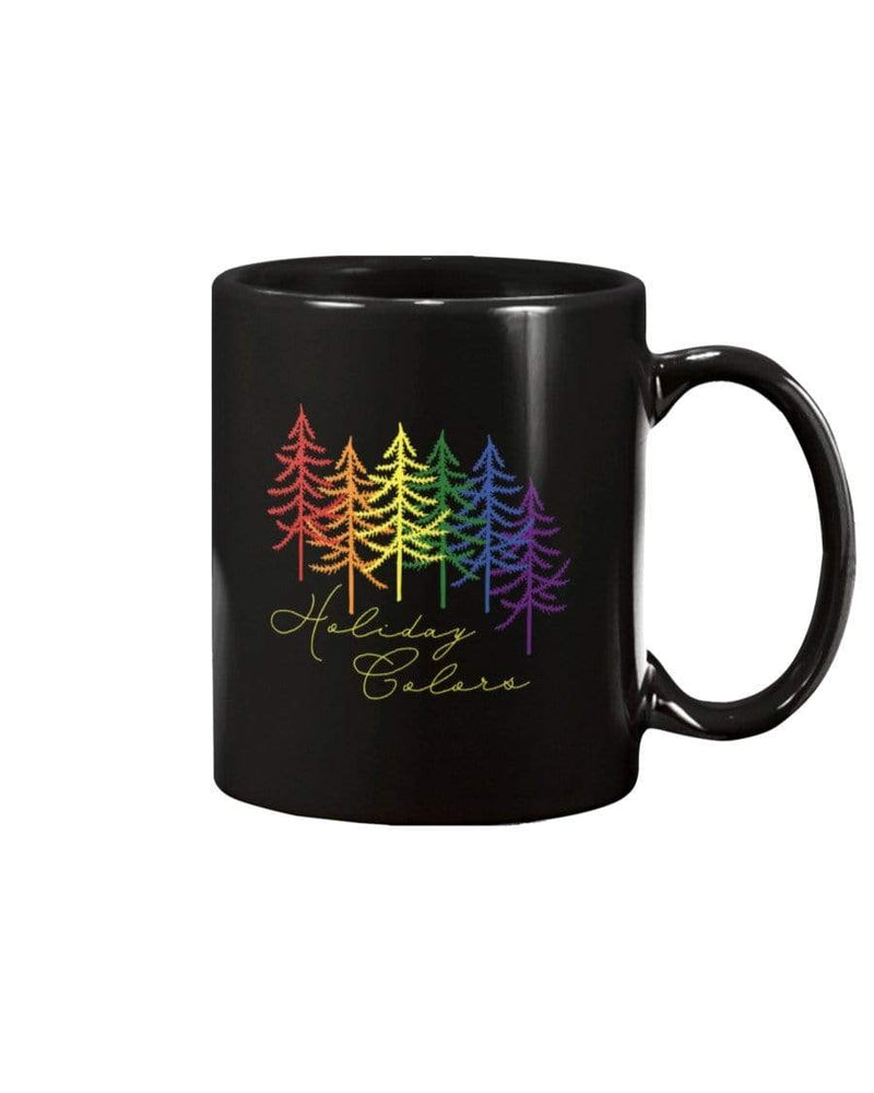 Mugs Black / 15Oz Holiday Colors 15oz Mug INVI-Expressionwear