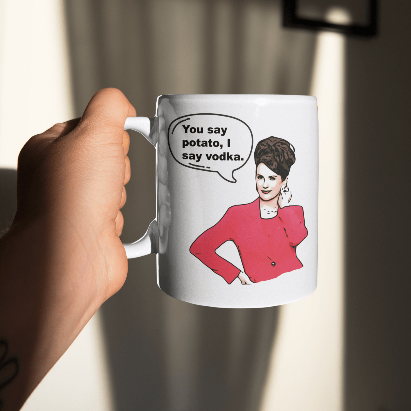 Mugs Karen Walker Vodka 15oz Ceramic Mug INVI-Expressionwear