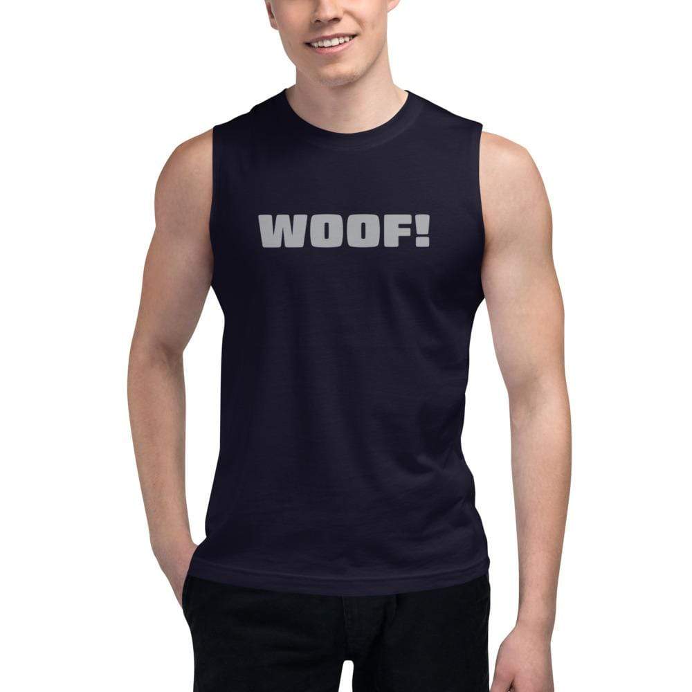 Navy / S Muscle Shirt INVI-Expressionwear