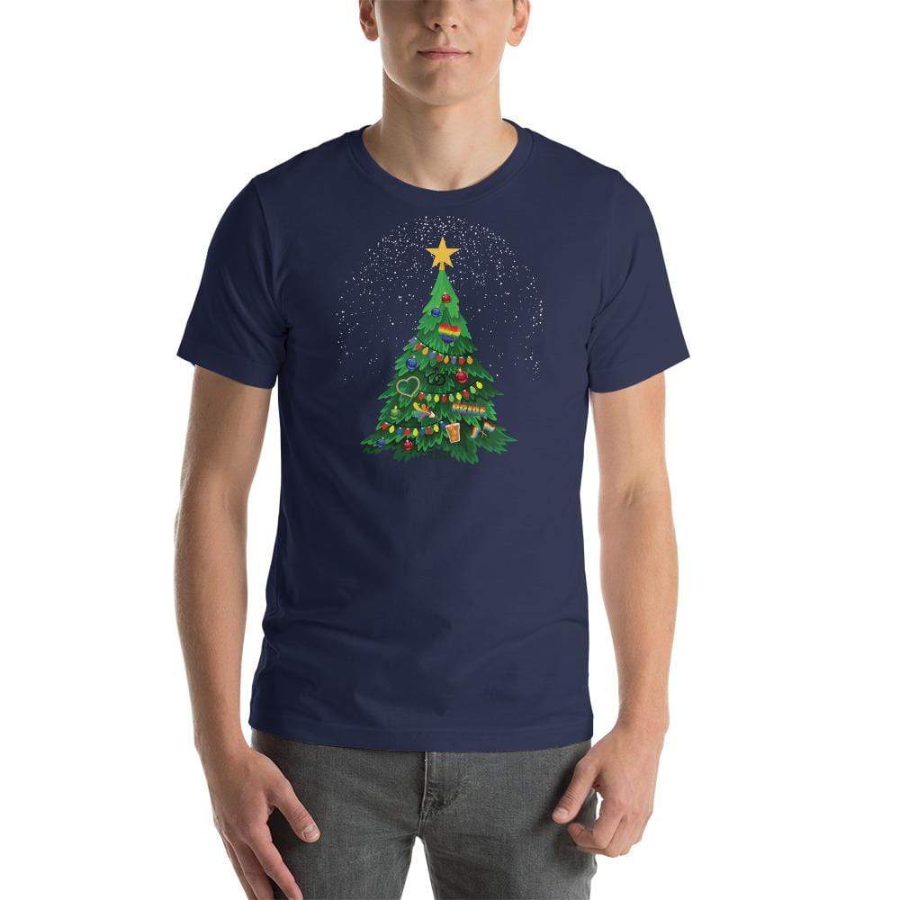 
                  
                    Navy / XS Gay Christmas T-Shirt INVI-Expressionwear
                  
                