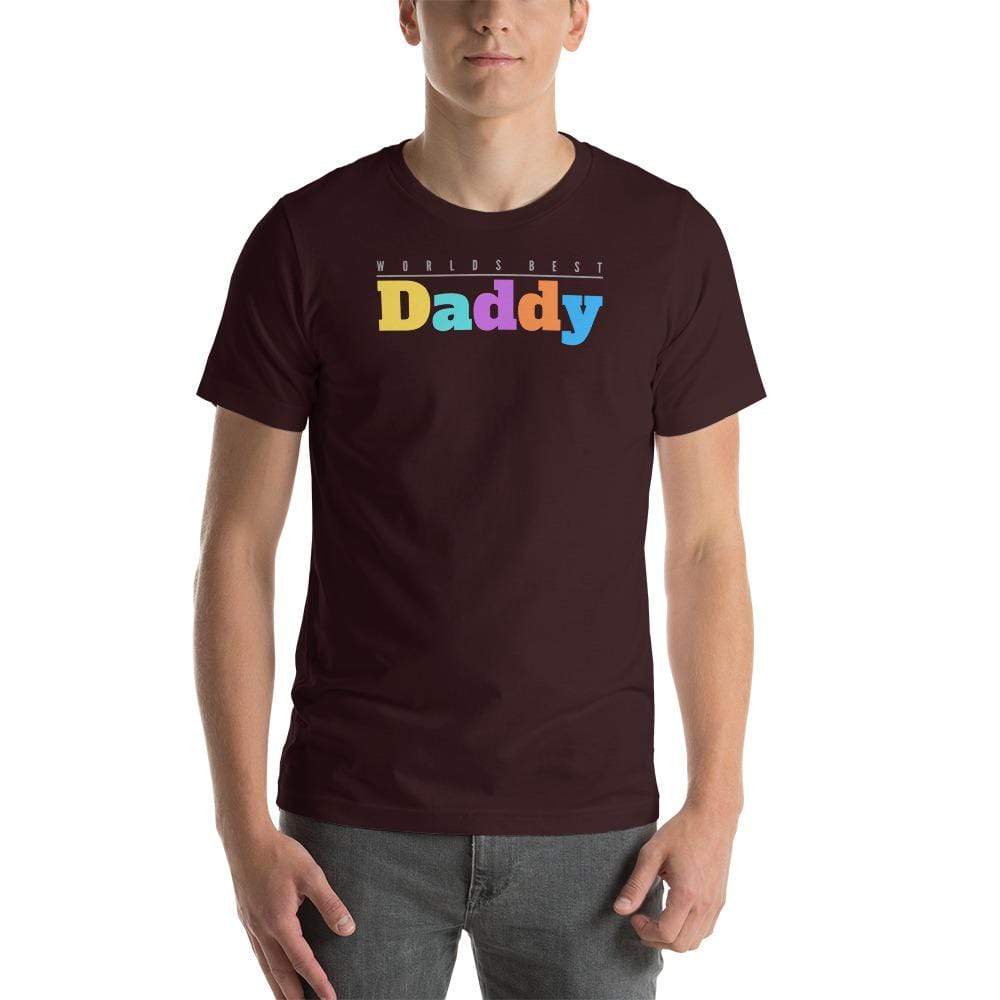 
                  
                    Oxblood Black / M Worlds Best Daddy T-shirt INVI-Expressionwear
                  
                
