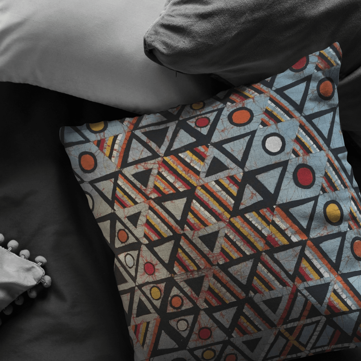 
                  
                    Pillows Multi Geometric Triangle Pillow INVI-Expressionwear
                  
                