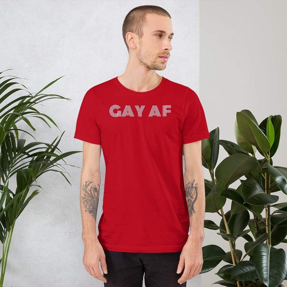 
                  
                    Red / S Gay AF T-Shirt INVI-Expressionwear
                  
                