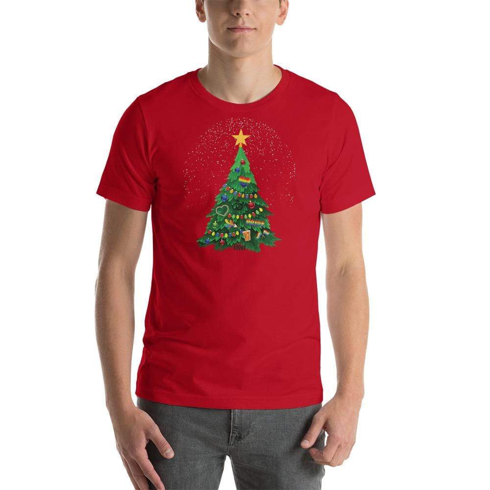 
                  
                    Red / S Gay Christmas T-Shirt INVI-Expressionwear
                  
                