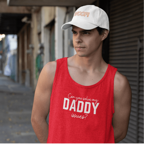 
                  
                    Red Triblend / XS Daddy Issues Tank Top INVI-Expressionwear
                  
                