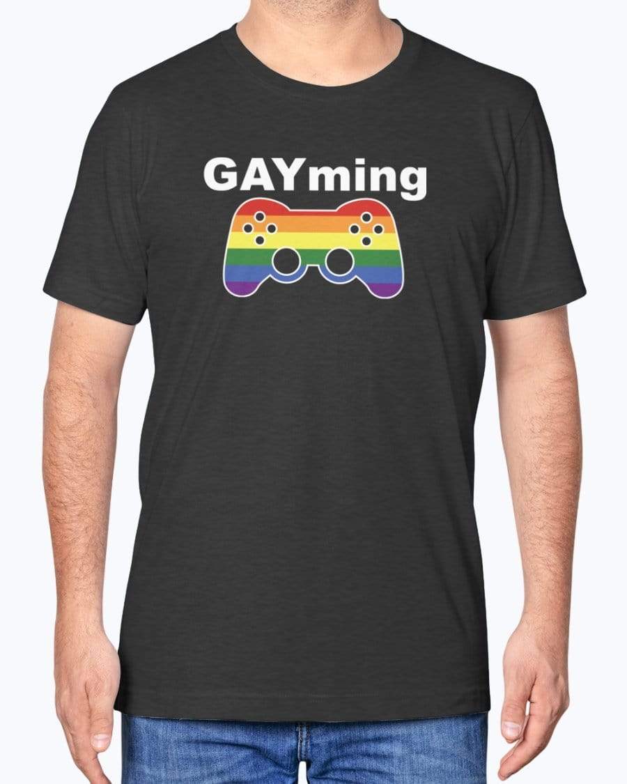 
                  
                    Shirts Black Heather / S GAYming T-Shirt INVI-Expressionwear
                  
                