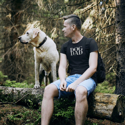 Shirts Black Heather / XS Dog Dad T-Shirt INVI-Expressionwear