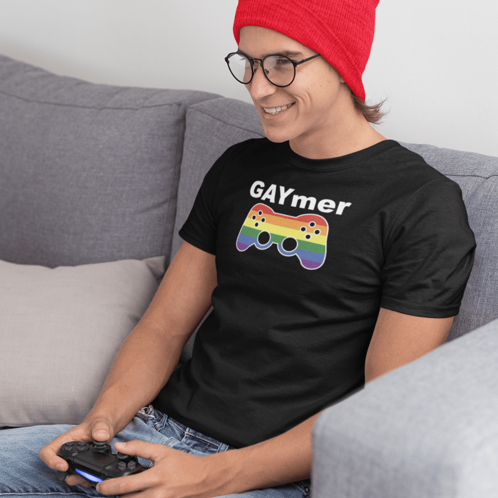 
                  
                    Shirts Black Heather / XS GAYmer T-Shirt INVI-Expressionwear
                  
                