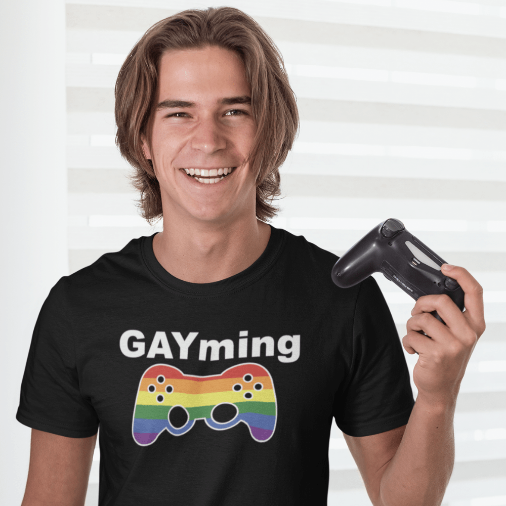 
                  
                    Shirts Black Heather / XS GAYming T-Shirt INVI-Expressionwear
                  
                