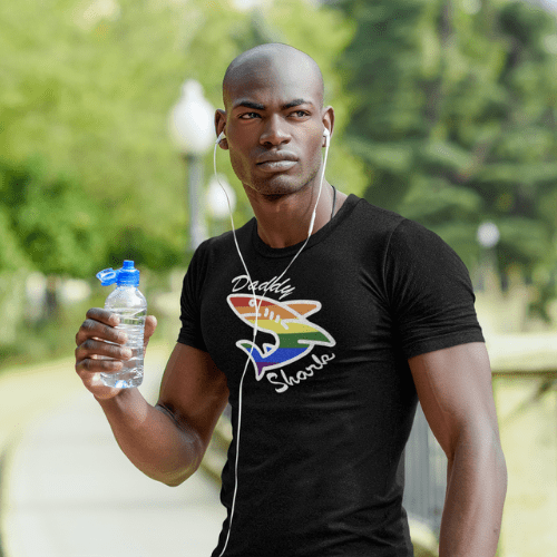 Daddy shark t shirt hotsell