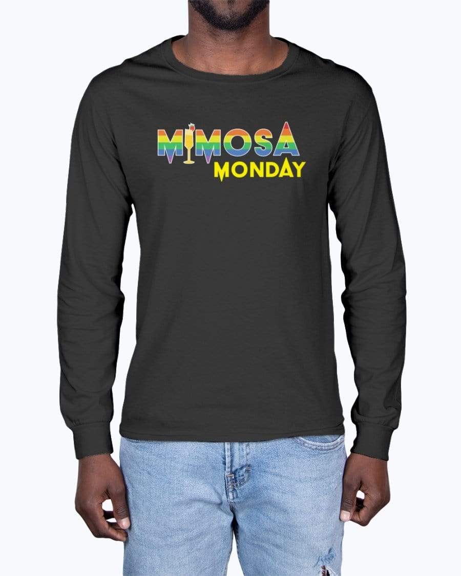 
                  
                    Shirts Black / XS Mimosa Monday Long Sleeve T-Shirt INVI-Expressionwear
                  
                