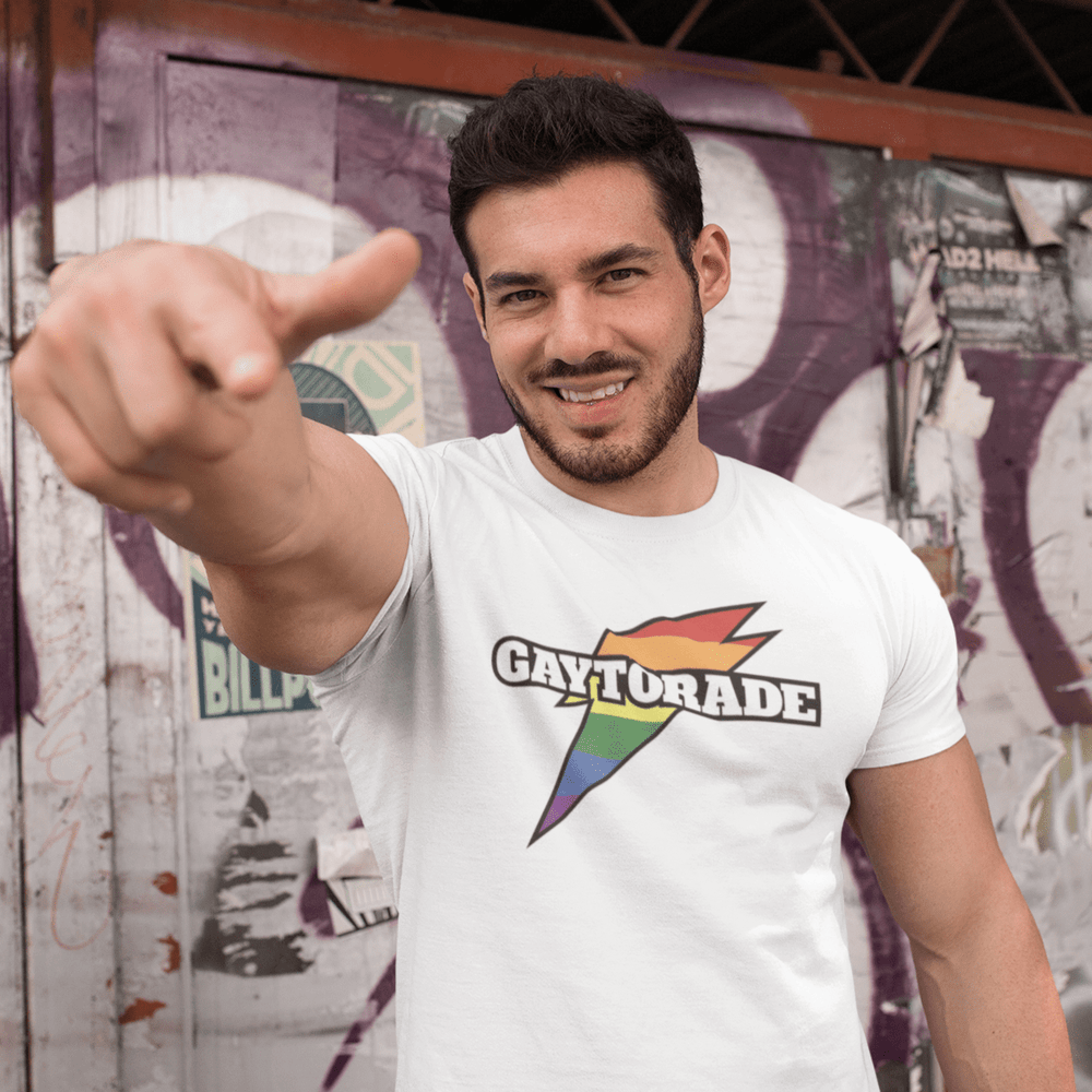 Shirts Crystal White / XS Gaytorade T-Shirt INVI-Expressionwear