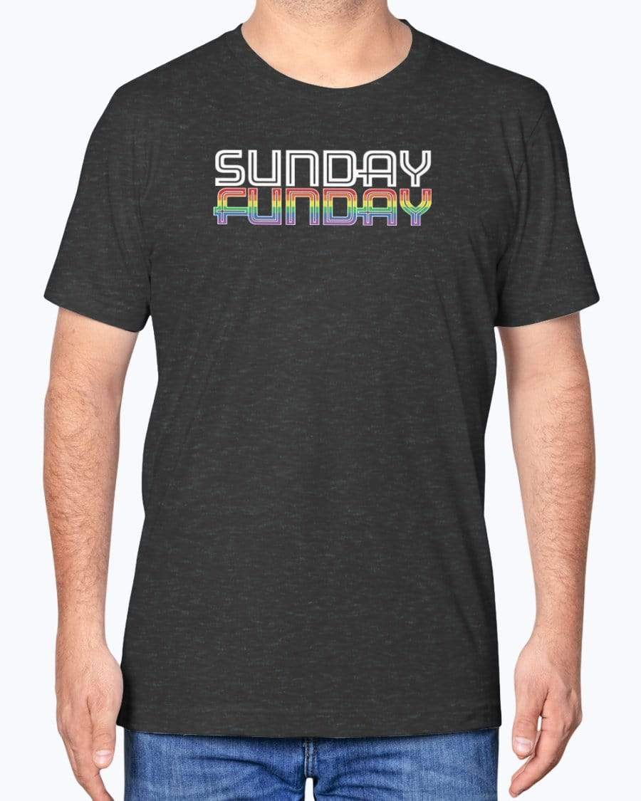 
                  
                    Shirts Dark Grey Heather / XS Sunday Funday T-Shirt INVI-Expressionwear
                  
                