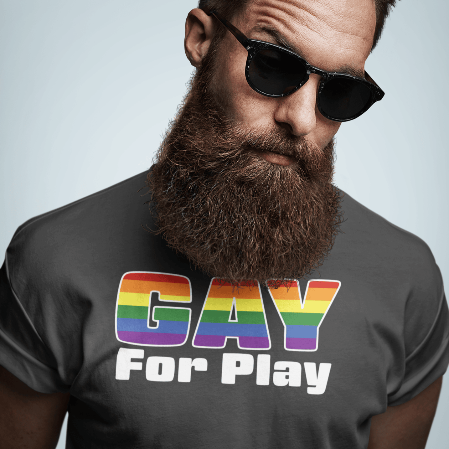 
                  
                    Shirts Dark Grey / XS Gay For Play T-Shirt INVI-Expressionwear
                  
                